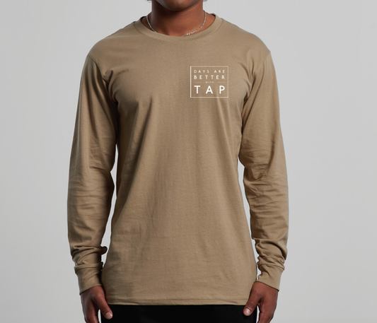 Long Sleeve Front, Sand